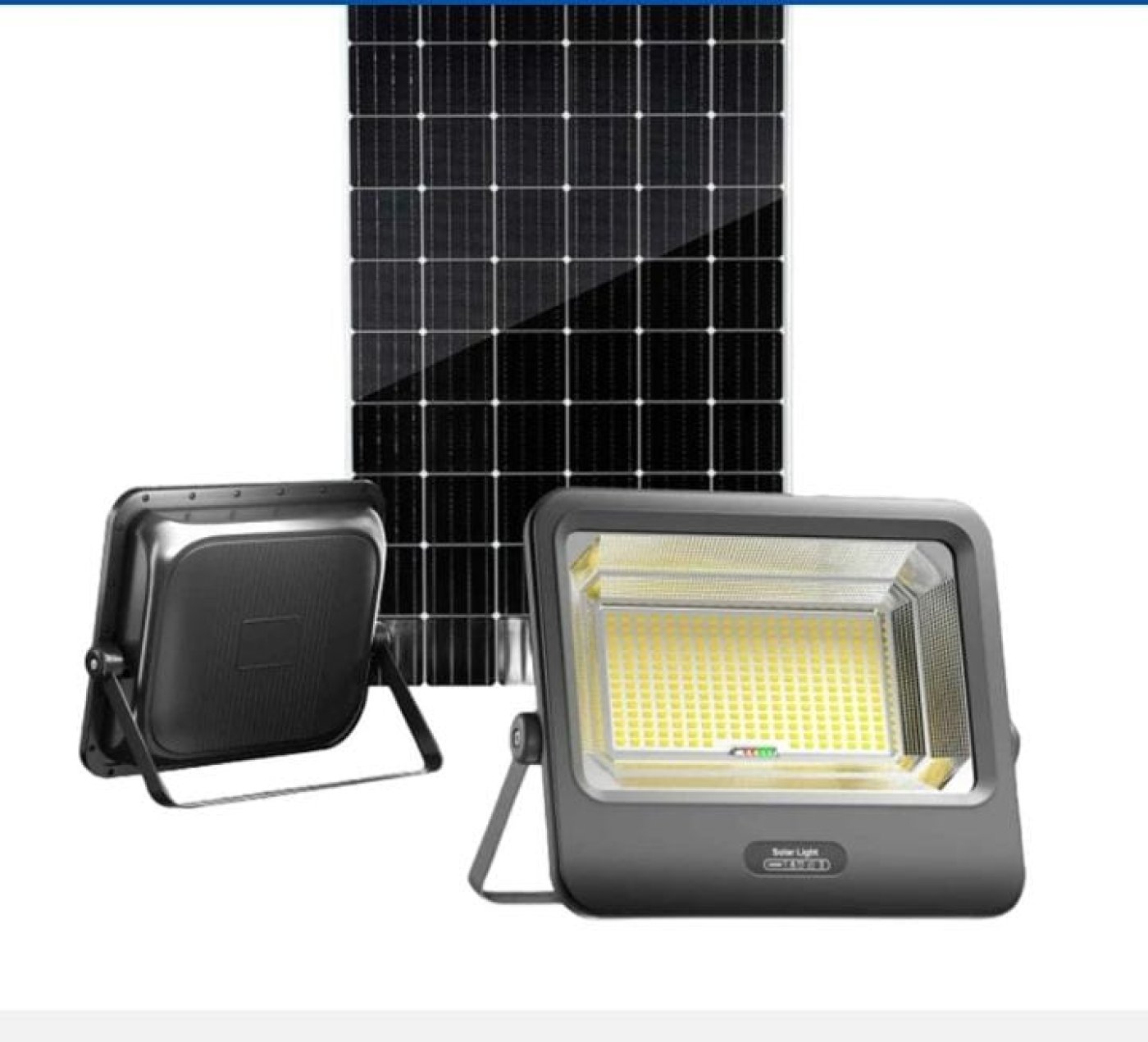 REFLECTOR CON PANEL SOLAR